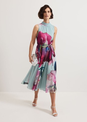 Phase Eight Tahnia Floral Dress Multicolor Australia | MR6279843